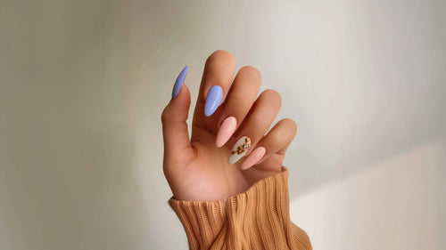 Colorful nail set